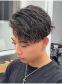 シャドウパーマ/ツイストスパイラル/サーフカール/men's