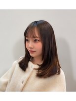 カシュカシュ(cache cache)&nbsp;小顔矯正ミディアムレイヤー