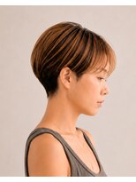 ヘアスタジオヘーフリヒ(HAIR STUDIO HoFLICH)&nbsp;浜松ショート/浜松美容室/ハンサムショート/ショートカット/ボブ
