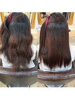 トムヘアーデザイン 楠葉店(TOM HAIR DESIGN)&nbsp;艶髪/艶髪ストレート/髪質改善ストレート/縮毛矯正