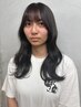【ブリーチなし★Wカラー】ライトナーカラー+暗め抜け感カラー+TR ￥15550