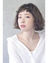 コイ(coii)&nbsp;☆カフェオレベージュのくせっ毛ボブ☆【coii】