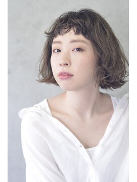 コイ(coii) ☆カフェオレベージュのくせっ毛ボブ☆【coii】