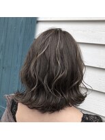 アプリ バイ リアン 浦和(appri by Rien)&nbsp;外ハネボブ ハイライトカーキアッシュ appri 藤井