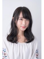 ビードロ 吉祥寺店(vi dro)&nbsp;無造作ミディアム×暗髪アッシュ♪