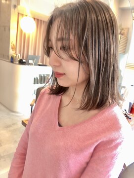 ワール(whirl.) 外ハネボブ×パールベージュ☆