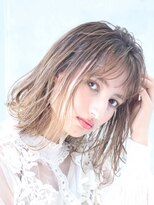 オースティン 門前仲町(AUSTIN)&nbsp;AUSTIN☆外ハネボブアッシュブラウンネオウルフツイストパーマ