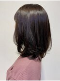 艶髪ミディアムスタイル