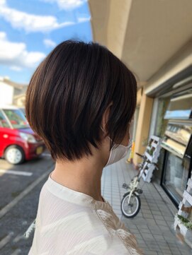 ヘアホスピタル ファニーフェイス(HAIR HOSPITAL funny face) 暗めカラー倉敷デザインカラー/髪質改善/酸性縮毛矯正/ 縮毛矯正