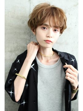 ブラン 栄(Blanc) 【Blanc/栄】丸みショート/無造作カール 3