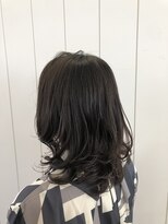 アドラーブル 長岡リップス旭岡店(adorable) 30代40代大人上品レイヤーミディ×シークレットハイライト