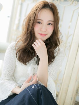 モッズ ヘア 福岡姪浜店(mod's hair) *mod's姪浜*…フレンチガーリーくせ毛風小顔なみなみウェーブe