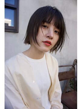 リガナッツ 赤羽店(Riganuts) [riganuts 赤羽店]ポイントカラー×抜け感ボブ