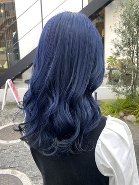 ハーツ(Heart's) ブリーチ必須♪ネイビーブルーカラー