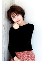 クシュ 所沢東口店(kusyu...)&nbsp;ペールベージュセクションカラーグラデーションカラー外ハネボブ