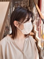 ヘアモード カクテル&nbsp;シンプル　ナチュラルロブ　【ニシヤマ　ミホ】