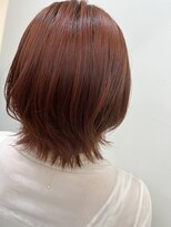 アールモンドヘア新世界&nbsp;【北見】#アプリコットオレンジ#くびれヘア#レイヤーカット