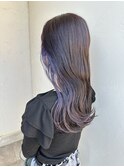 ラベンダーイヤリングカラー
