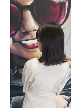 ナンバー リコ 名駅 ジャム 名古屋(N° rico JAM) 切りっぱなしボブ/大人かわいい/ボブ