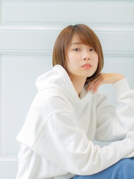 ユラギ(yuragi) yuragi鈴木　王道ショート×ライトブラウン