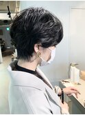 ショート/マッシュ/パーマ