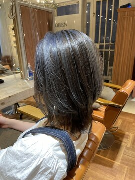 ローレン(LOREN) ＊LOREN＊ハイライトブルーグレー