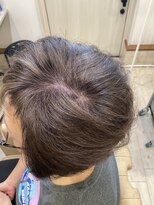 采づき(azuki)&nbsp;白髪ボカシ　ショートヘア