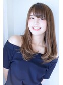 【銀座　有楽町】うるツヤ前髪前髪パーマレイヤーロング