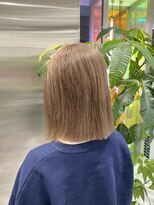 ゼスト 八王子店(ZEST)&nbsp;ミルクティー/グレージュ/ハイトーンカラー【藤野はるひ】