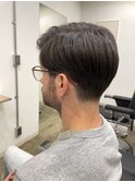 メンズショートパートヘアスタイル