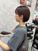 シールドヘアー 沖縄 新都心(C'LD Hair)&nbsp;丸みショート/ショートボブ/ショート/ボブ/ショートヘア/カット