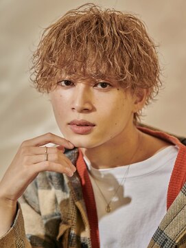 オーシャントーキョー 原宿(OCEAN TOKYO) 波巻きパーマメンズツイストスパイラルパーマツーブロック