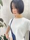 クルネ(kurune)の写真/前髪フォルムまでしっかりこだわったセンスが光るカット技術で、大人っぽいハンサムショートを実現☆