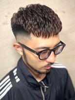 ヒロギンザ 上野店(HIRO GINZA) フェードスキンフェードバーバースタイル