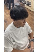 メンズマッシュ×ツイストスパイラルパーマ