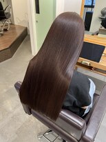 アンクル(ancre)&nbsp;艶髪ストレート×ロング×髪質改善トリートメント【広島】