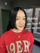 キジ(KIJI)&nbsp;★ミニボブ×フェイクブラック★