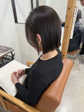 ニコ 四街道(nico) パツっとボブ/アッシュブラウン/四街道【積田佳奈】