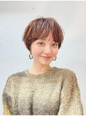 前髪あり大人ショートボブ20代30代40代表参道