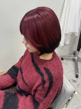 クレーチェ(CRECE) 《畑中結衣》グラデーションカラー/エンドカラー/ボブスタイル