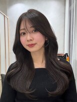 ジーナ 銀座(Zina) ナチュラルくびれヘア/韓国風レイヤーカット/ワンホンヘア