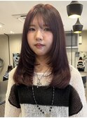 ピンクラベンダー・顔周りレイヤー☆彡
