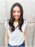 【ROJITHA原宿表参道】グレーアッシュ×ロングウェーブ