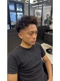 ツイストパーマショート