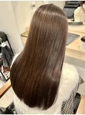 髪質改善ストレート