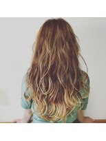 ワースホワイル(WORTH WHILE)&nbsp;外国人風パーマ/愛され/外ハネボブ/アッシュブラウン/ネオウルフ