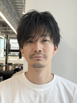 アビーファイブ(ABBEY 5) シースルーシースルーバングシースルーマッシュmen'sメンズヘア