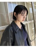 切りっぱなしボブ