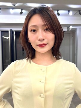 メルバイグラフ 梅田(mel by GRAFF) 【ミニボブ】ナチュラルボブ/ストレートボブ/ショートボブ