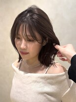 ロンドリメゾン 原宿(Lond re Maison.)&nbsp;ツヤ感たっぷりのイノアカラーで上品な髪色へ